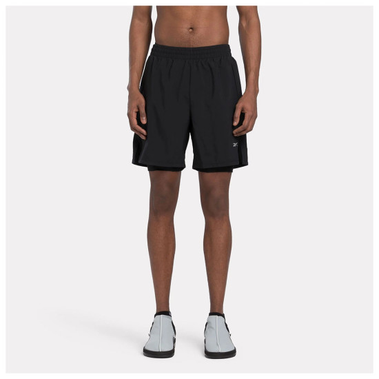 Reebok Ανδρικό σορτς Running 2in1 Shorts Reebok Ανδρικό σορτς Running 2in1 Shorts